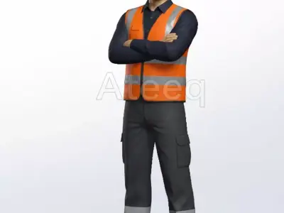 Workman 3D Model High Quality Printable Games 3D Printing 3D model