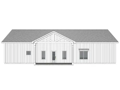 Barndominium House 029 -Archimple LLC 3D model