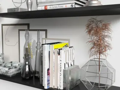 Decoration set 014 3D model