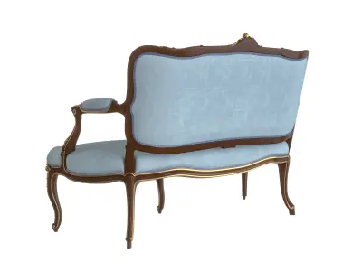 Elegance loveseat by Modenese 3D model