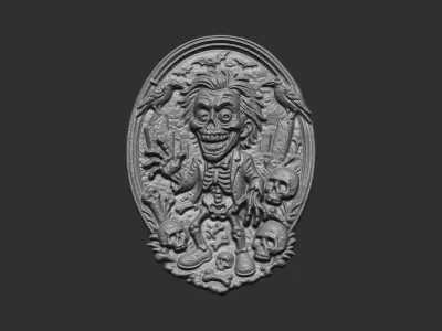 vampier theme cnc model 3D print model