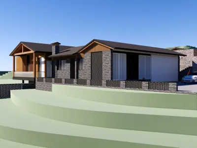 Village Activity 3D model