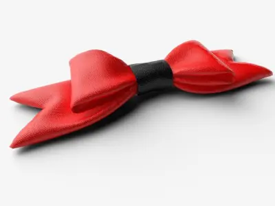 Bow 04 Low-poly 3D model