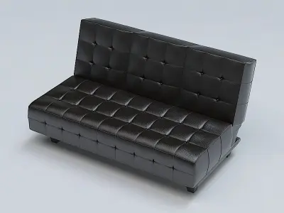 Sofa leather 3D model