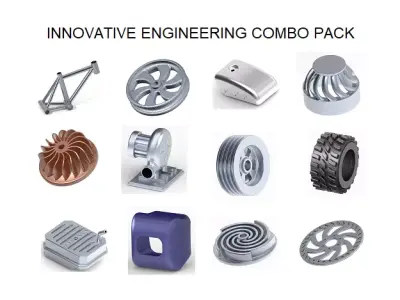 INNOVATIVE ENGINEERING COMBO PACK 3D Model Collection