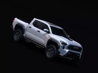 2024 Toyota Tacoma Low-poly 3D model