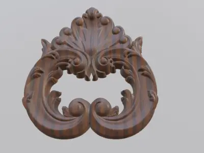 Flower Decor 3D print model 8