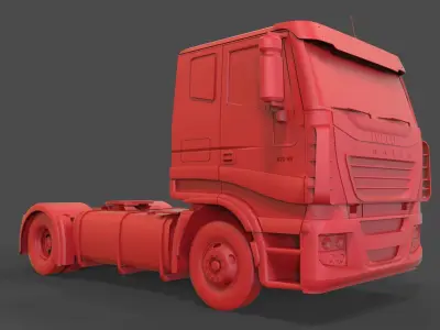 Iveco Stralis  3D print model