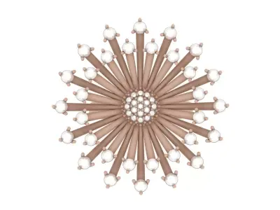 Luxury Sunny ring 010 3D print model