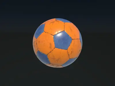 Soccer ball 3D model 22