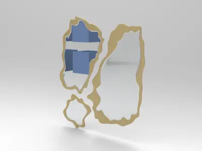 Slater Mirror 3D model