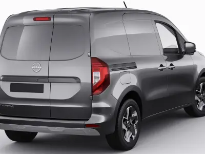 Nissan Townstar Van and EV Van 3D model