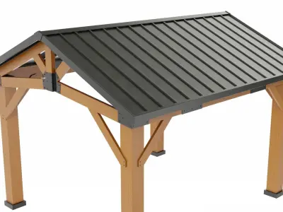 Gazebo 3D model buy