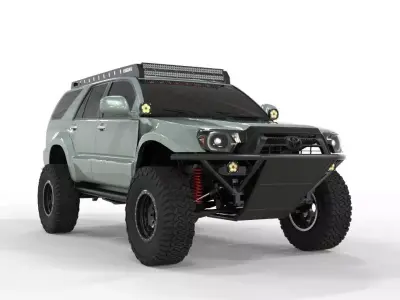 Toyota Prerunner 2008 3D model