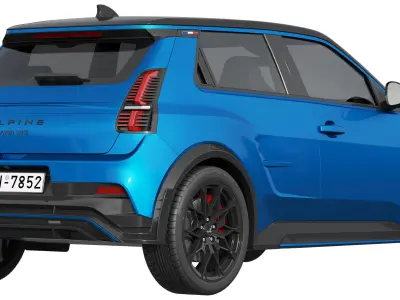 Alpine A290 GTS 3D model