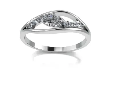 Women Fashion Ring  3D print model