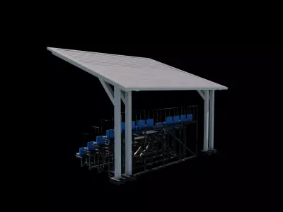 stadium Tribuna 3D model