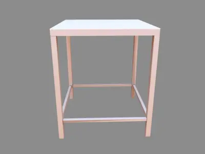 Table Low-poly 3D model buy