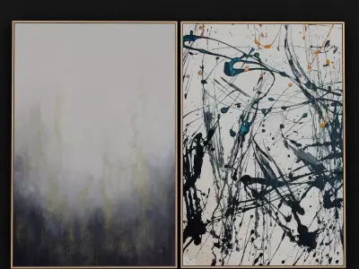 Spatter Frame 3D model