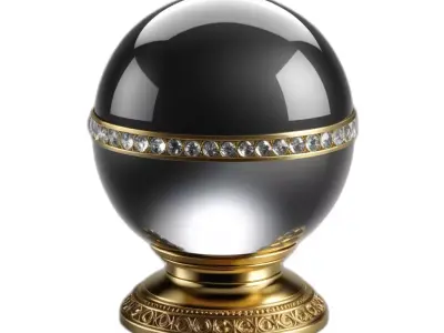 Luxury Faberge Style Decorative Egg Low-poly 3D model