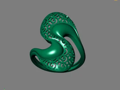 Women Plain Ring Ready STL Models Womens Ring 3d models 3D print model order