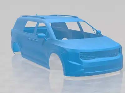 Kia Carnival 2025 - Printable Body Car 3D print model