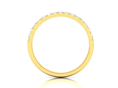 Solitaire Ring 3DM STL OBJ FBX Render Details 3D print model order