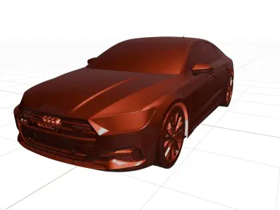 Audi A7 Sportback 2017-2024 3D model