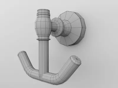 Towel Hook 3D model