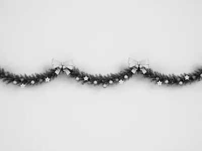 Christmas Garland  3D model