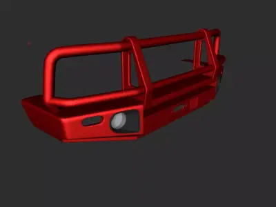 Bumper Front ARB for Toyota Land Cruiser S79 3D model