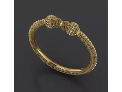 fusion bangles moo karra indian  29 3D print model