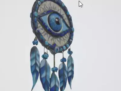 3D Wall Ornament Model 3D model