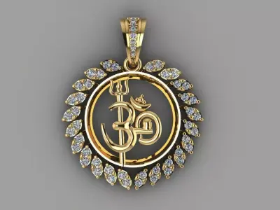 FASION PENDANT UNIK 3D model