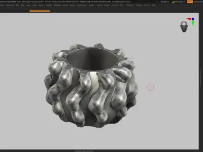 vase pot planter 3d print 869  3D print model