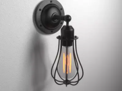 Exterior Interior Lamp 3D model