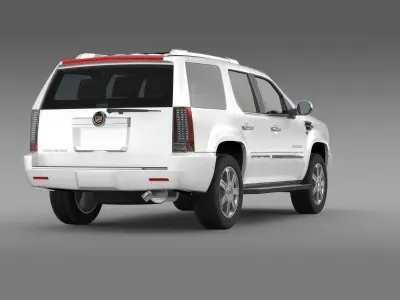 Cadillac Escalade EuropeanVersion 2012 3D model