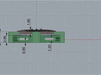 pendant wind rose 3D print model