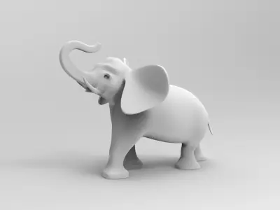 baby Elephant    3D model