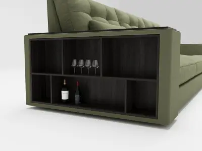  Sofa 3D model 3D model