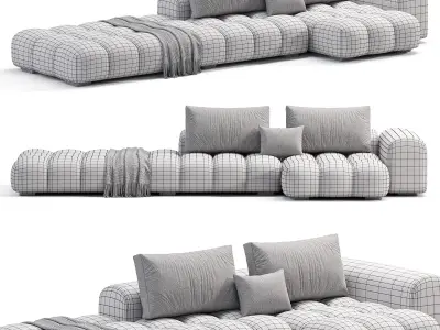 SHAMARA SOFA by Noho Home 2 3D model