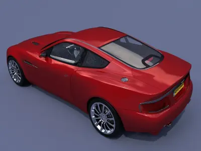 Aston Martin V12 3D model