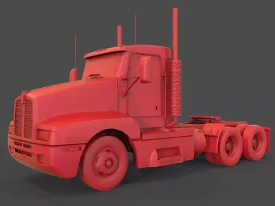 Kenworth T600 3D print model