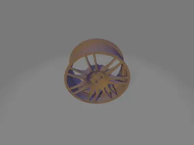 Car Rims 3D print model