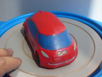 AAA Corvette Inspired RC Car Body 3D print model