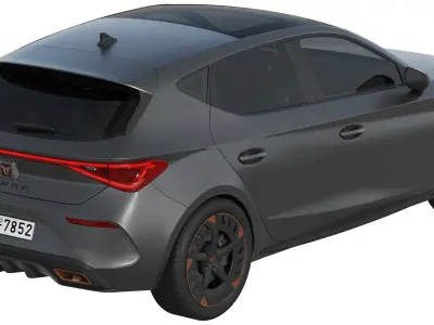CUPRA Leon 5 door 2021 3D model