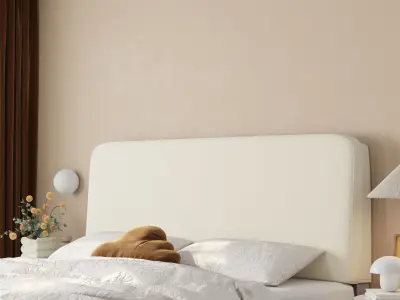 Comfortable bedroom interior scene 3D model 3D model