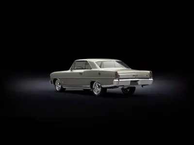 CHEVROLET NOVA SS 1966 3D MODEL 3D model