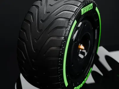 F1 Tyres wheels llantas tires 3D print model
