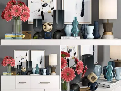 decorative set -23 3D model